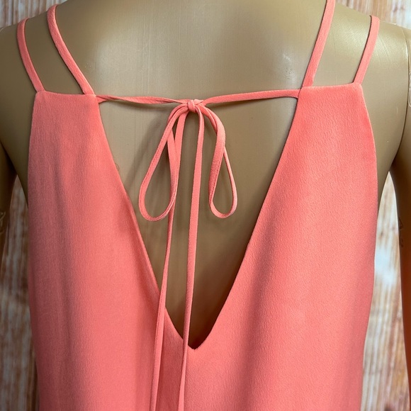 CeCe Strappy Coral Shift Dress - Picture 5 of 9